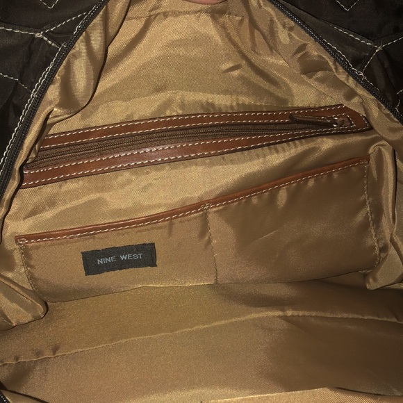 Nine West Nylon & Leather Overnight Bag - Picture 6 of 9